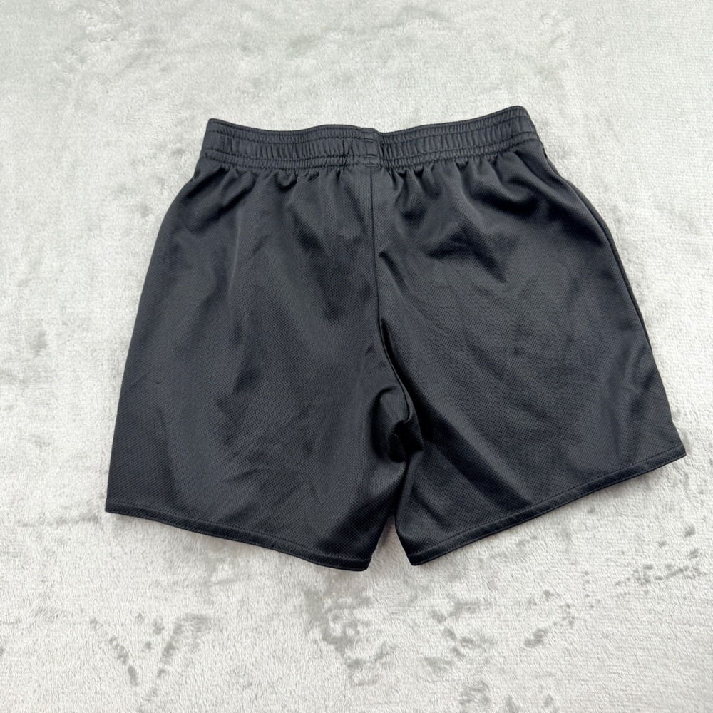 Adidas Kids Black Mesh Athletic Shorts XS 7-8Y - Picture 2 of 9